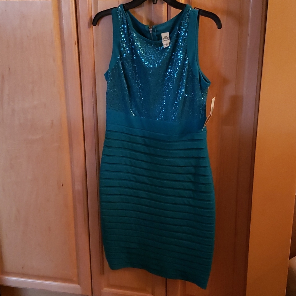 Fancy green dress